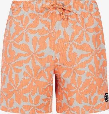 PROTEST Badeshorts 'PRTBaza' in Orange: Vorderseite