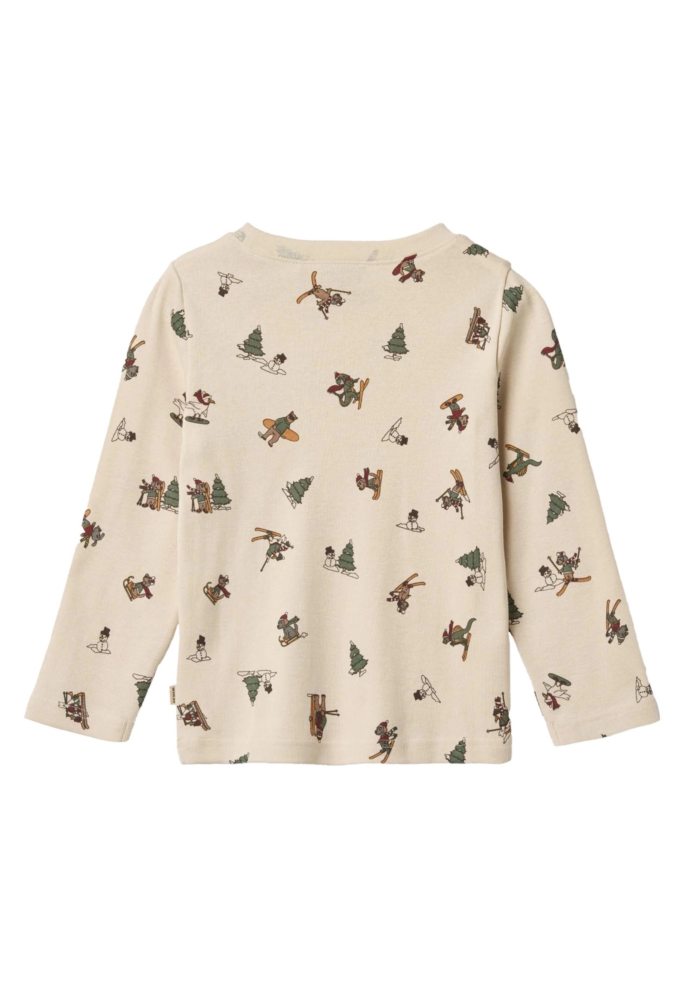 WHEAT - Pijama 'Milan' em bege