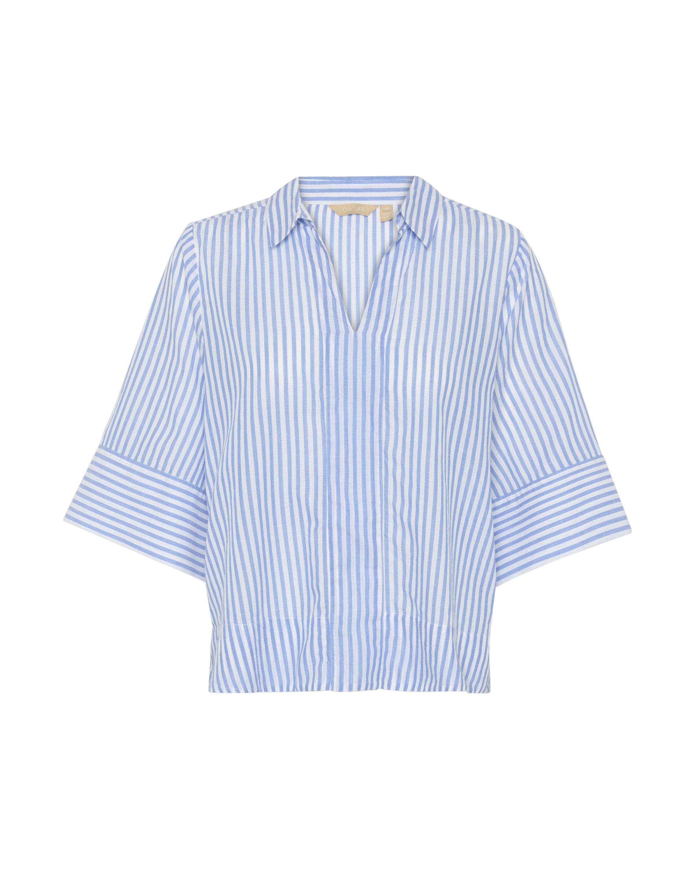 CULTURE Blouse 'Jax' in Blue: front