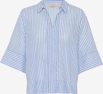 CULTURE Bluse 'Jax' i blå: forside