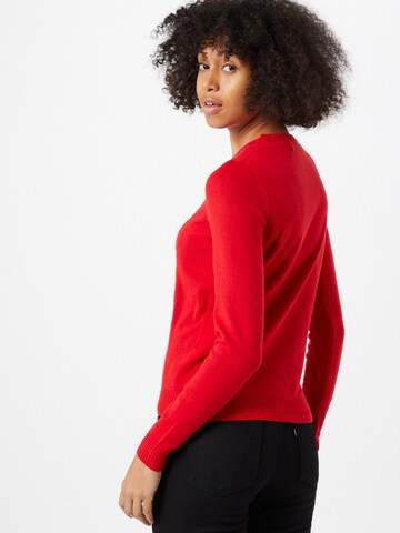 VERO MODA Sveter 'CHRISTMAS TREE' - Červená