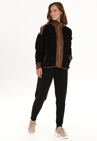 Athlecia Fleece Jacket 'Minniem' in Black