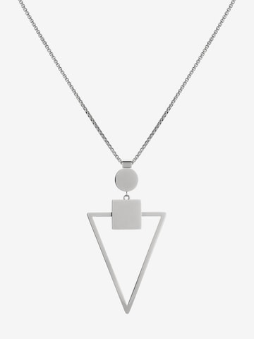 Liebeskind Berlin Necklace 'Dreieck' in Silver