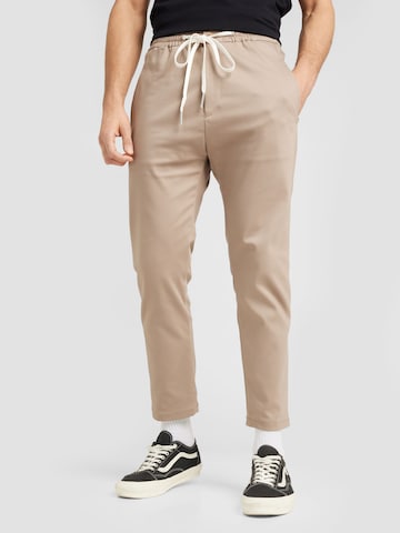 DRYKORN Regular Chino Pants 'JEGER' in Beige: front
