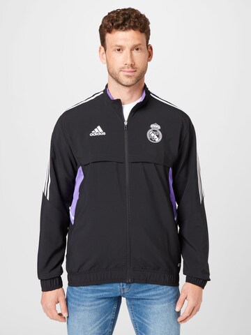 ADIDAS SPORTSWEAR Sportjacke 'Real Madrid Condivo 22' in Schwarz: predná strana