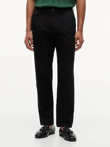 TOMMY HILFIGER Regular Hose 'Harlem' in Schwarz: Vorderseite