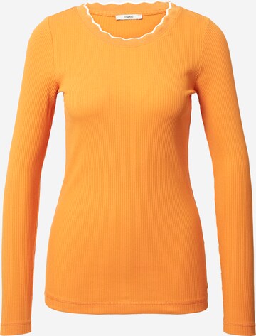 ESPRIT Shirt in Oranje: voorkant