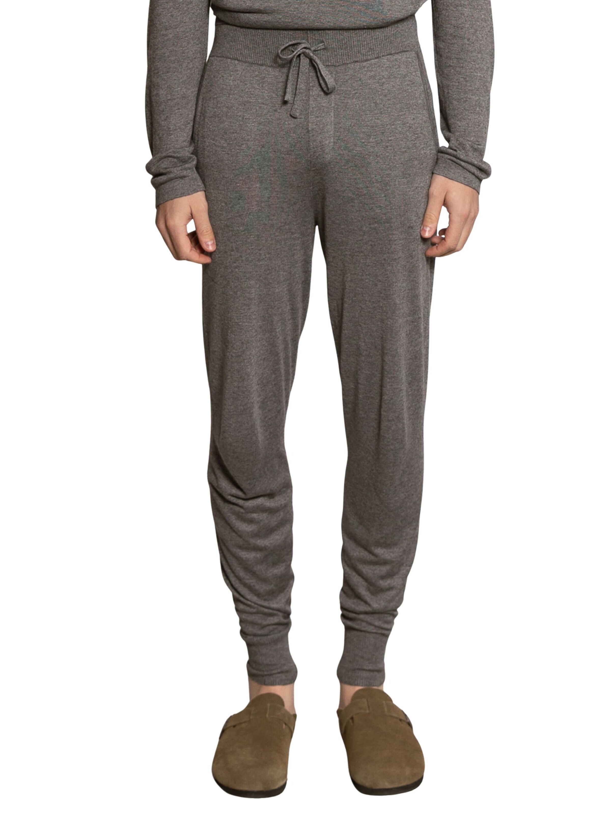Loosefit Pantalon 'Bamboo' LDB en gris : devant
