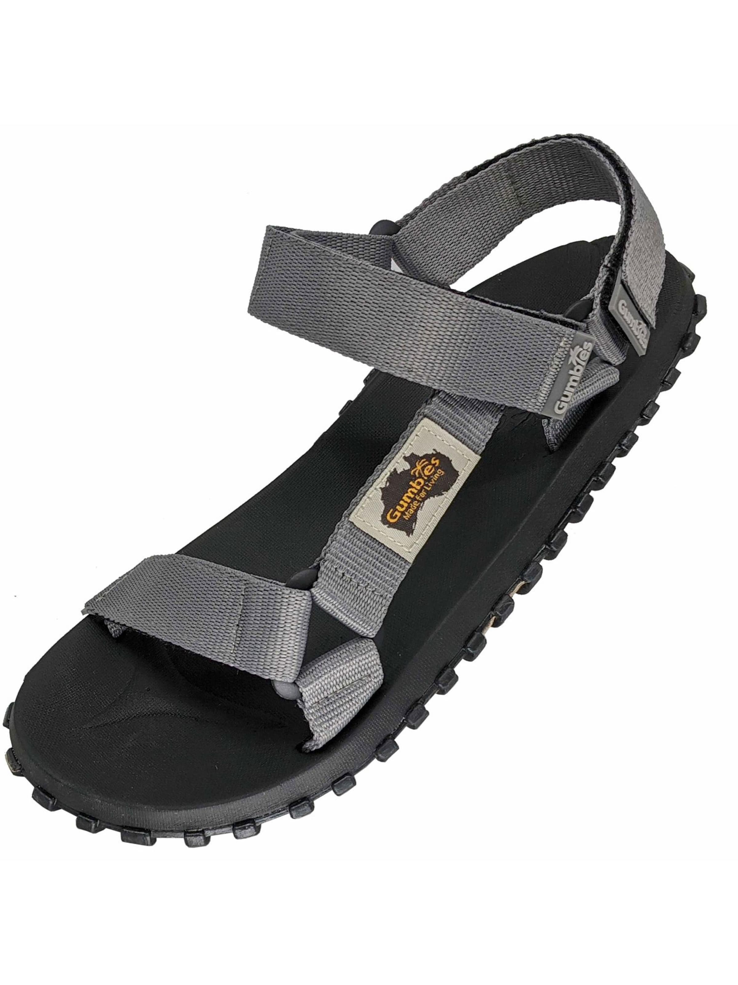 Gumbies Sandals 'Gumbies Scrambler' in Grey: front
