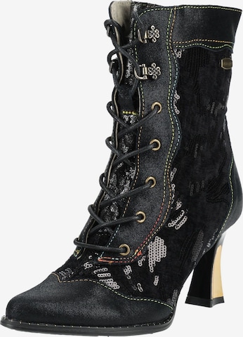 Bottines Laura Vita en noir : devant