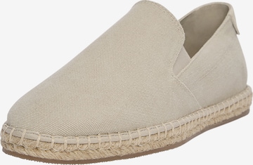 Espadrilles Pull&Bear en beige : devant