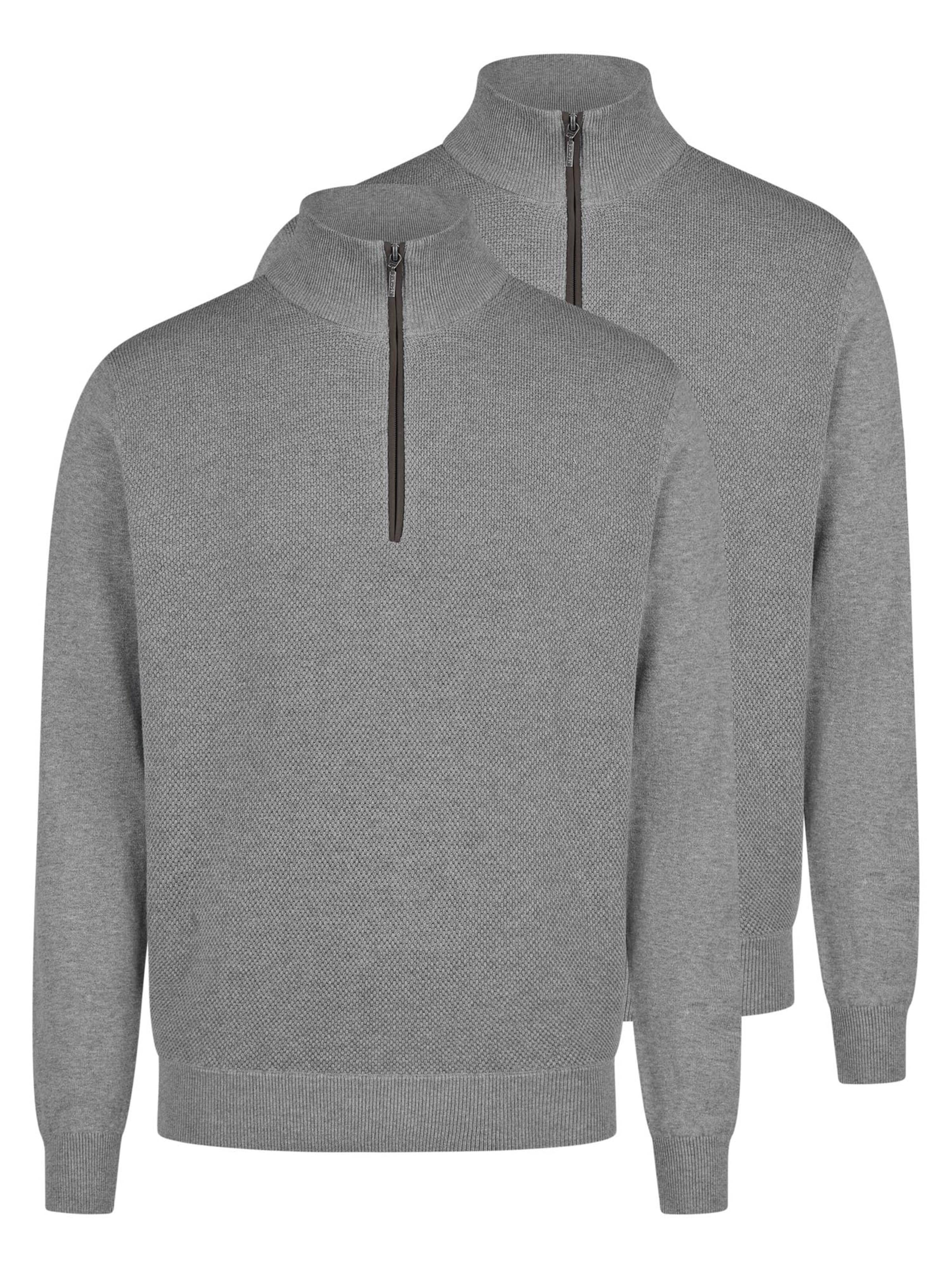 redmond Sweater 'Basic' in Grey: front