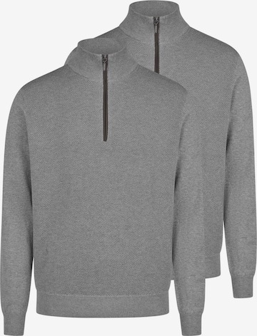 redmond Sweater 'Basic' in Grey: front