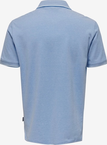 Only & Sons T-shirt 'Fletcher' i blå