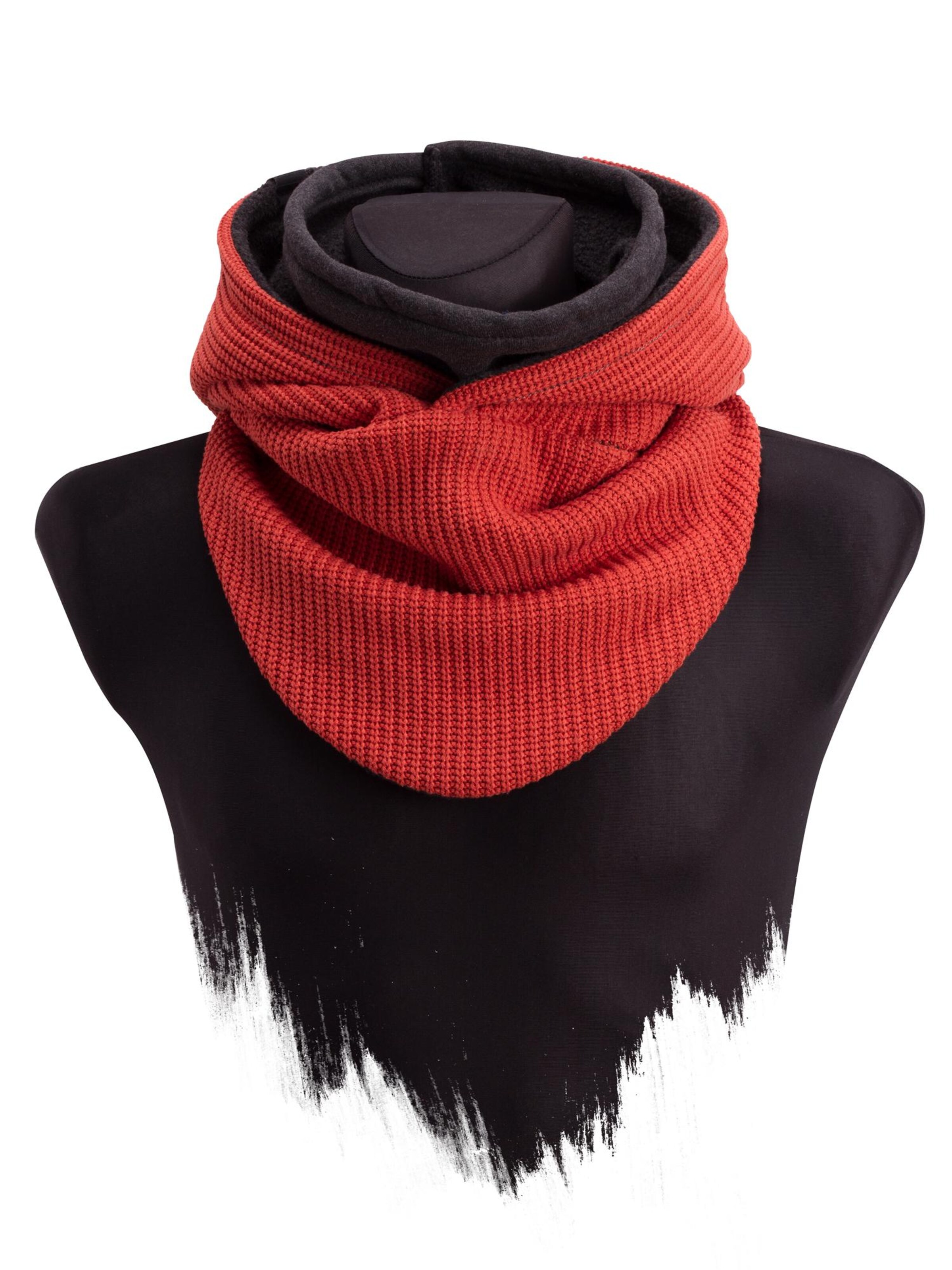 Manufaktur13 Schal 'Hooded Loop' in Braun