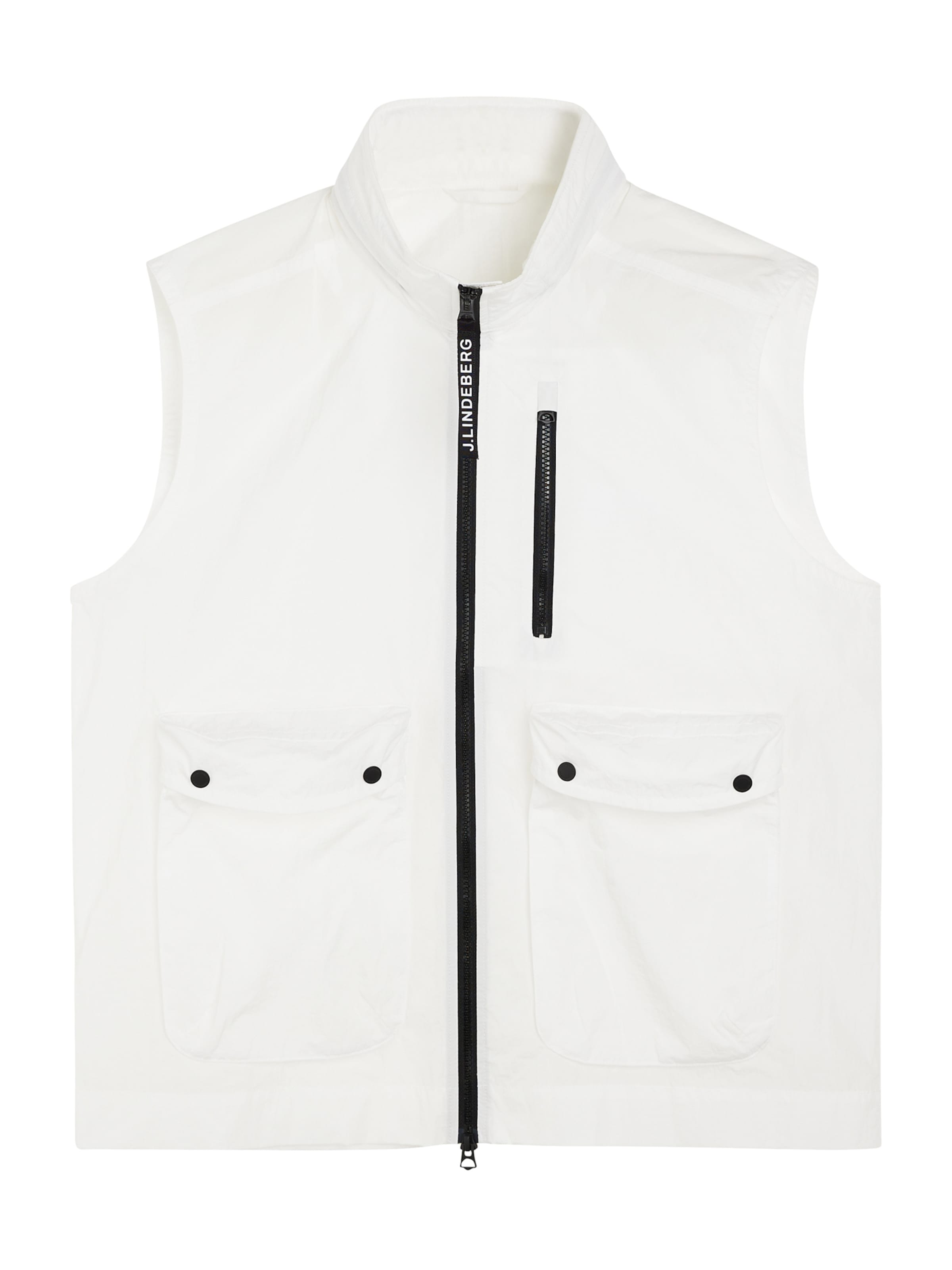 J.Lindeberg Vest 'Raufa' in White: front