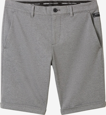 TOM TAILOR DENIM Slimfit Shorts in Grau: predná strana