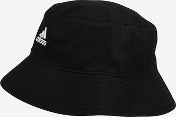 ADIDAS PERFORMANCE - Chapéu desportivo em preto: frente