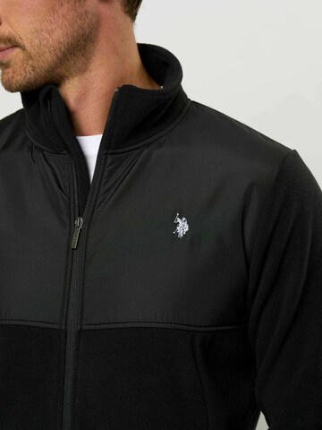 U.S. POLO ASSN. Átmeneti dzseki 'UMVitus' - fekete