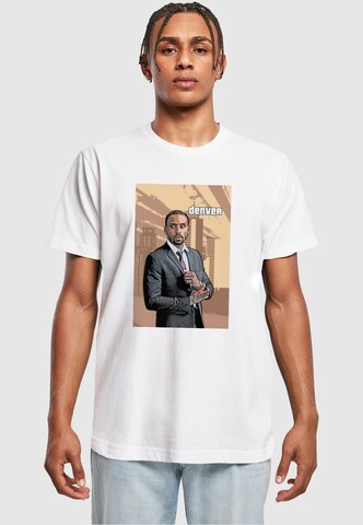 Merchcode Shirt 'Grand Denver' in White: front