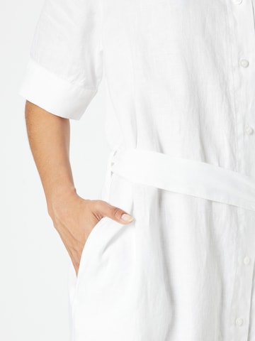 Robe-chemise UNITED COLORS OF BENETTON en blanc