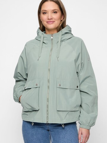 Covered Between-season jacket 'Mara' in Green: front