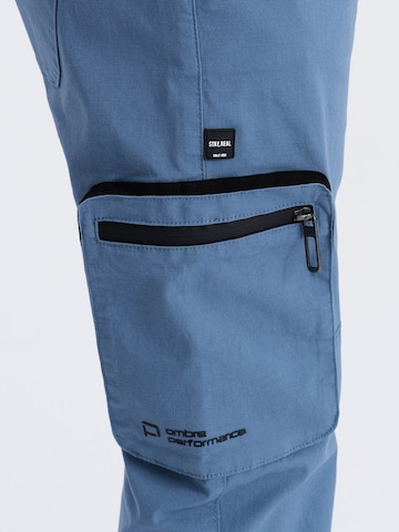 Ombre Tapered Trousers 'OM-PAJO-0135' in Blue