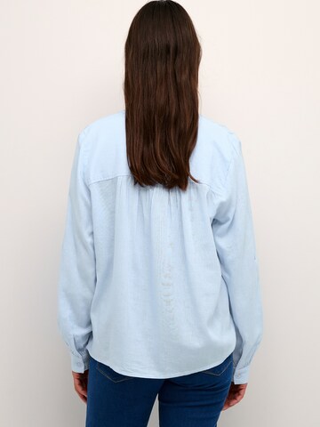 Kaffe - Blusa 'KAmilia' em azul