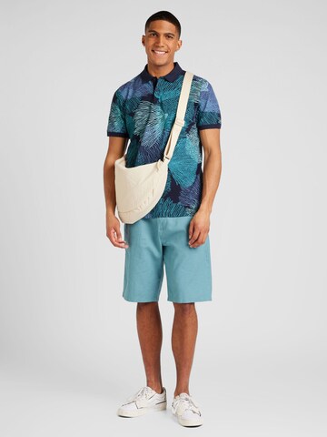 s.Oliver - Camisa em azul