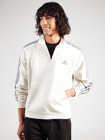 Hanorac sport 'Essentials' de la ADIDAS SPORTSWEAR pe bej: față