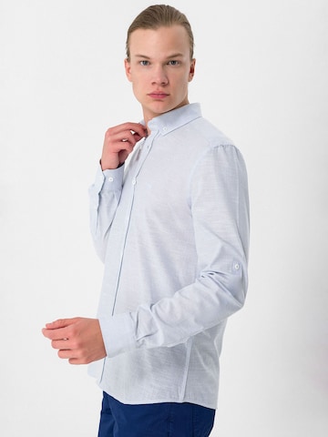 Coupe regular Chemise Moxx Paris en bleu