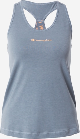 Champion Authentic Athletic Apparel Sporttop in Blauw: voorkant