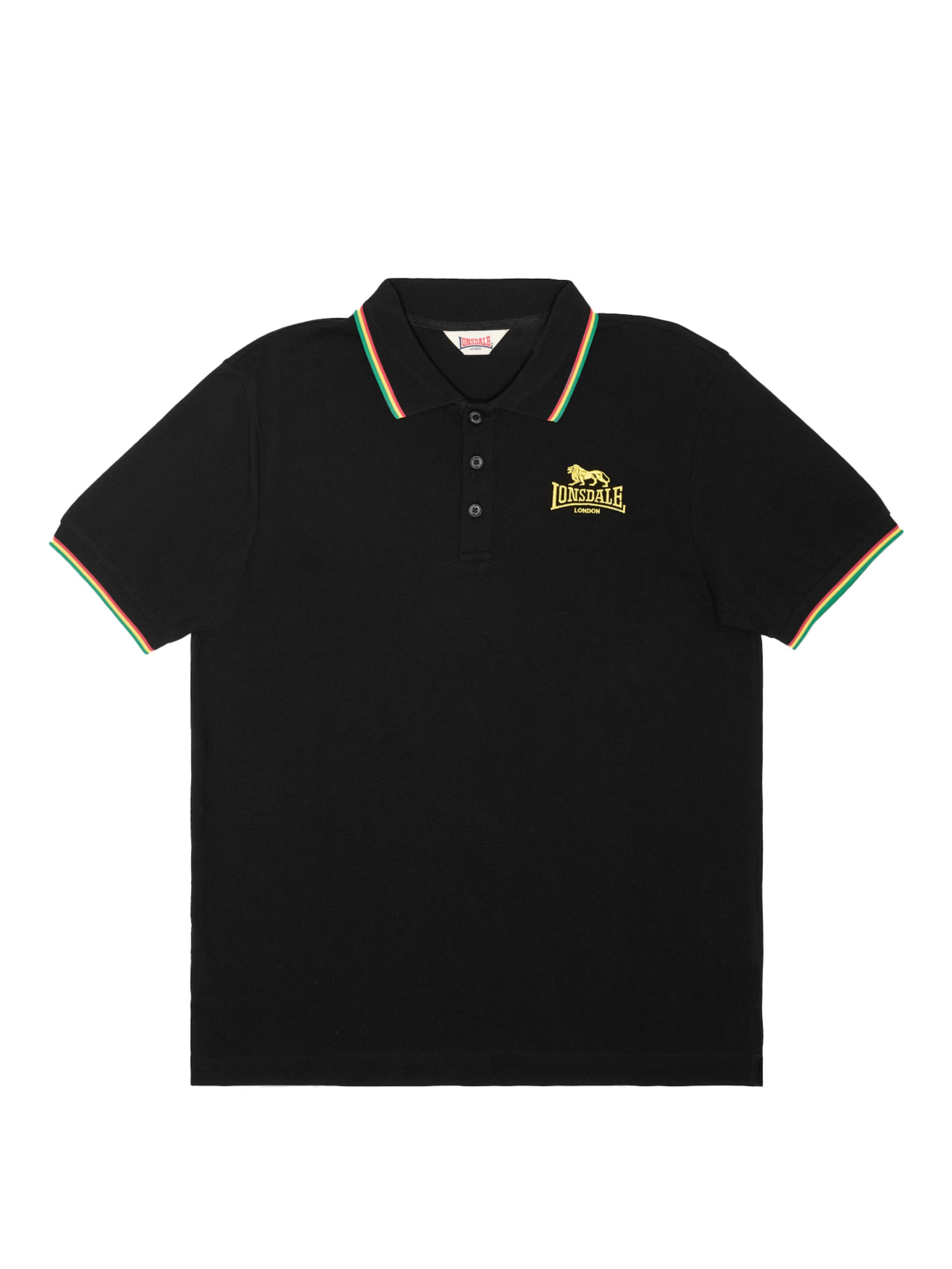 T-Shirt 'Sounds Four' LONSDALE en noir : devant