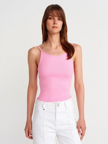 Chemisier Dilvin en rose : devant