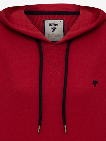 DENIM CULTURE Sweatshirt 'Brooke' in Red
