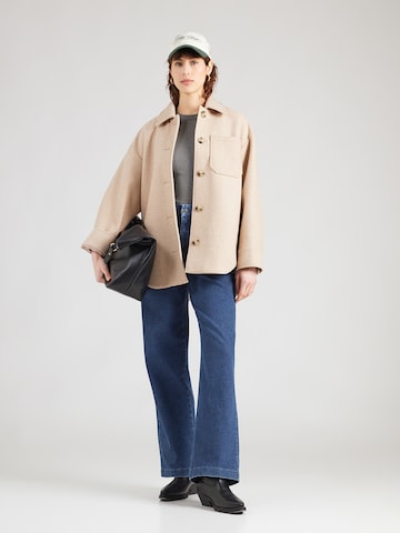 NÜMPH Wide leg Jeans 'AMBER' i blå