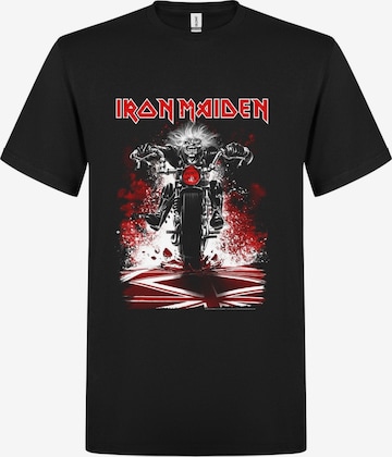 T-Shirt 'Iron Maiden Eddie Biker T-Shirt' Iron Maiden en noir : devant
