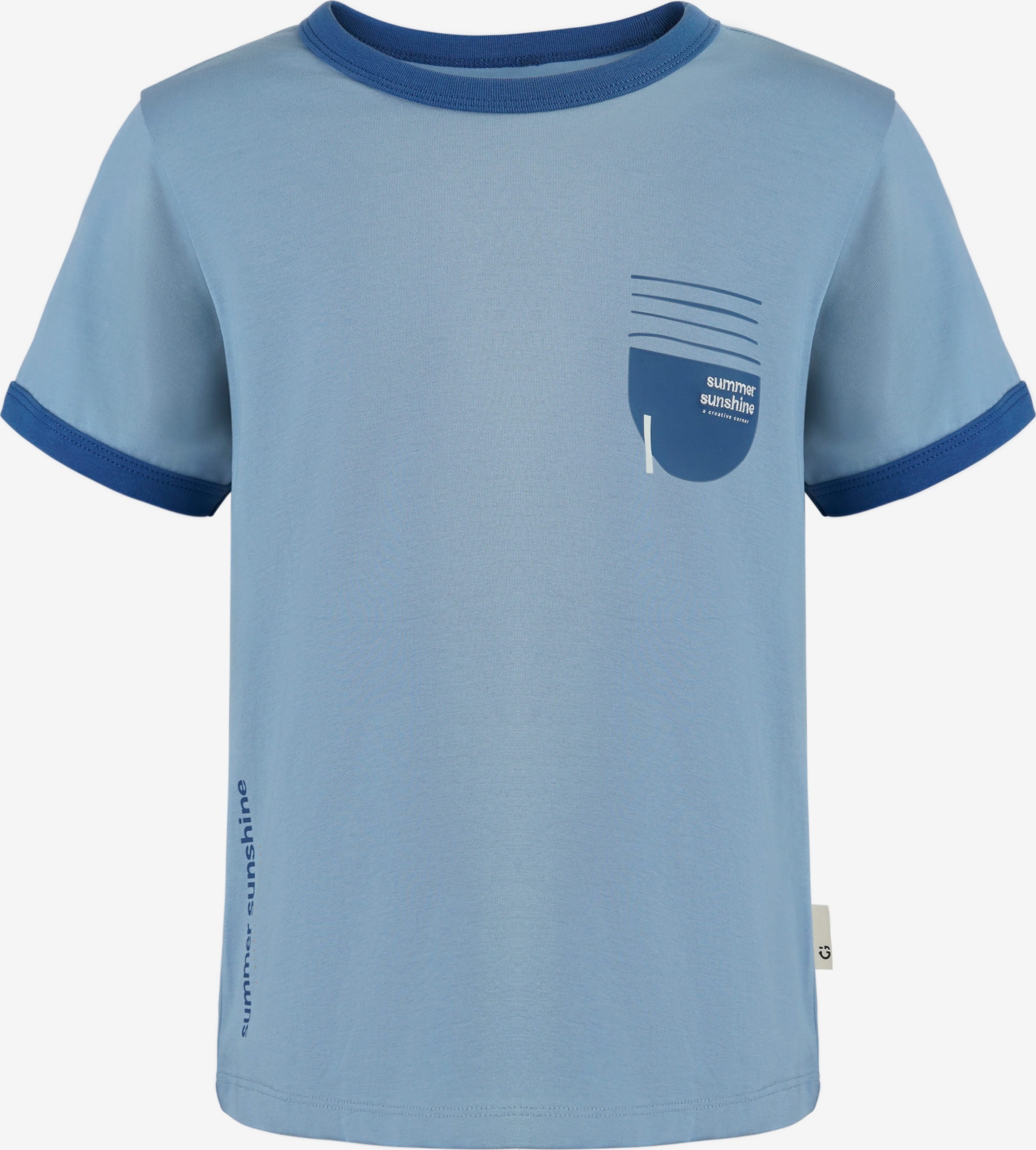 GIORDANO junior T-Shirt \'Sorena\' in Blau | ABOUT YOU