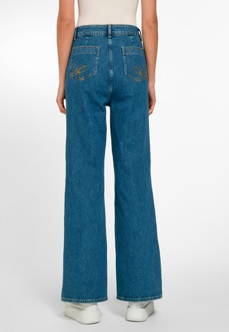 Uta Raasch Regular Straight-Leg Jeans Cotton in Blau