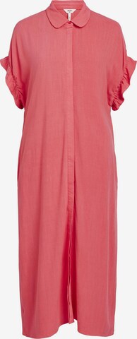 Robe-chemise OBJECT en rose : devant