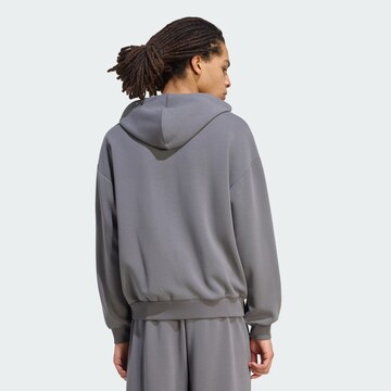 ADIDAS SPORTSWEAR Αθλητική ζακέτα φούτερ 'Soft Lux' σε γκρι