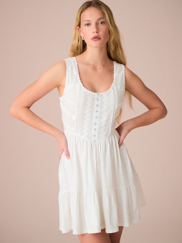 Next Summer dress in White: front
