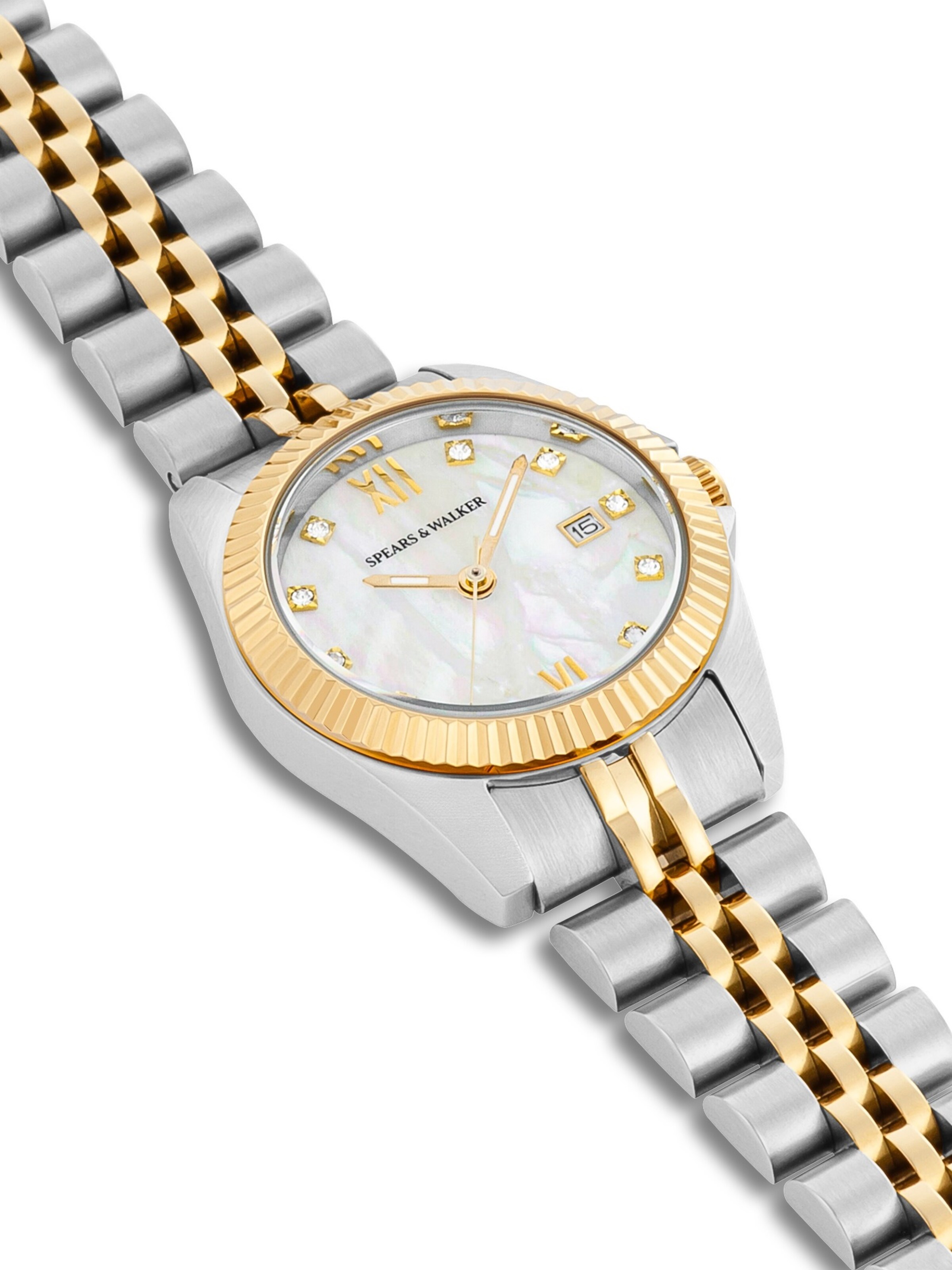 Spears & Walker Analoguhr in Silber