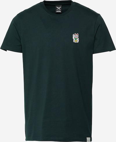 Iriedaily T-Shirt 'Bye Bye' in dunkelgrün, Produktansicht