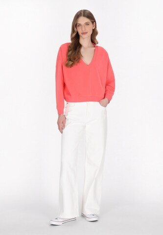 Sweat-shirt DreiMaster Maritim en orange