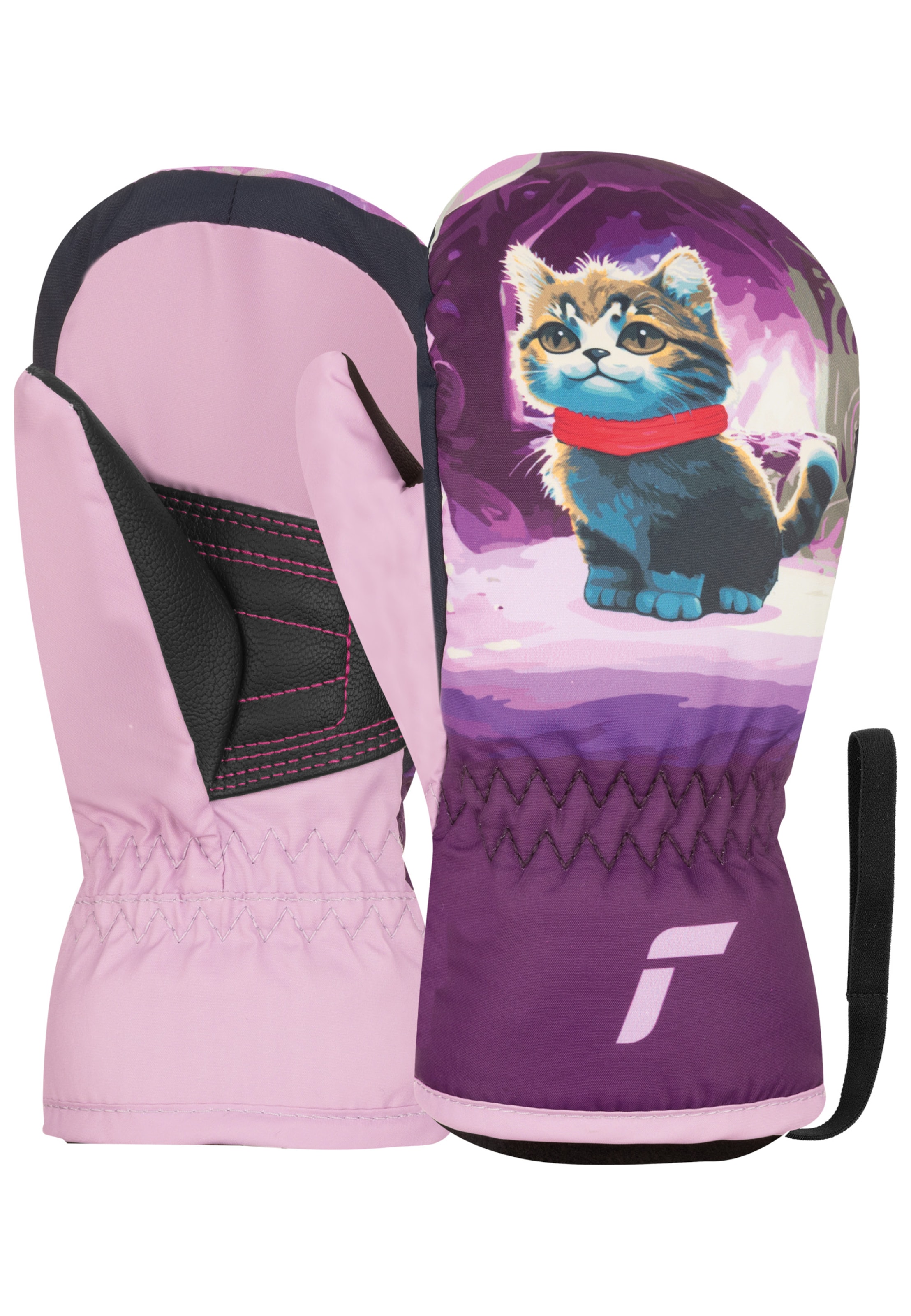 REUSCH Fäustlinge 'Scottie' in Lila: Vorderseite