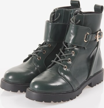 Asos Dress Boots in 38 in Green: front
