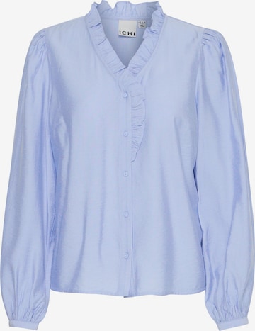 ICHI Blouse 'Laya' in Blue: front