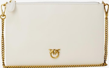 Borsa a sacco 'FLAT CLASSIC VITELLO SETA 100455 A0F1' di PINKO in beige: frontale
