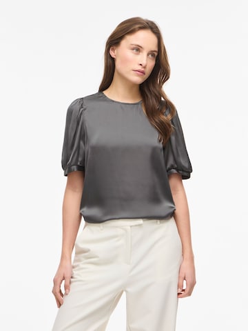VILA Blouse 'VISofie' in Grijs: voorkant
